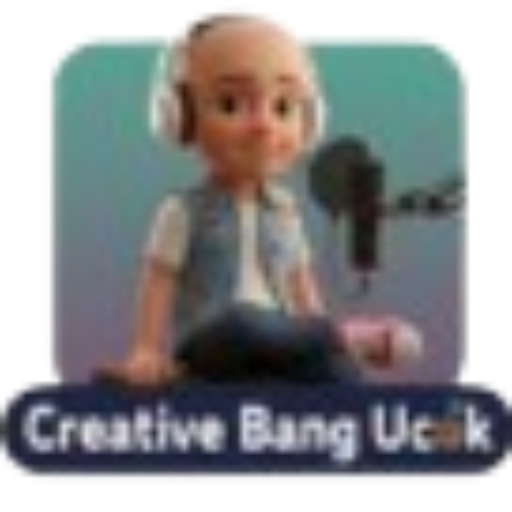 logo creative bang ucok jasa digital marketing dan pelatihan ai di kota padang