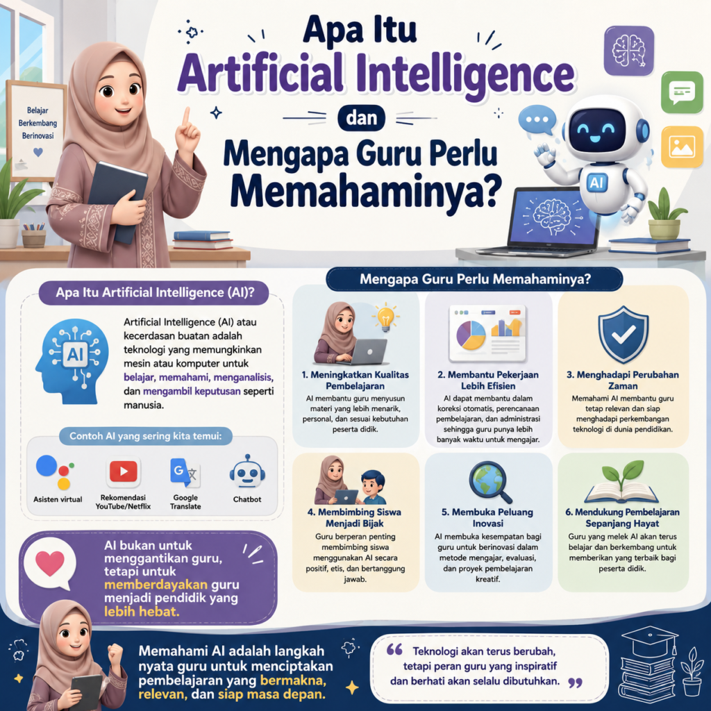 Apa Itu Artificial Intelligence dan Mengapa Guru Perlu Memahaminya?