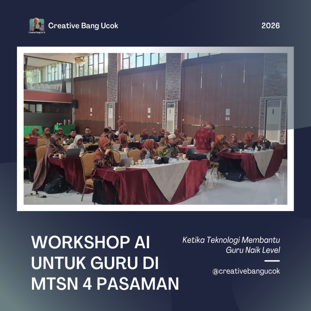 Workshop AI untuk Guru di MTsN 4 Pasaman: Ketika Teknologi Membantu Guru Naik Level