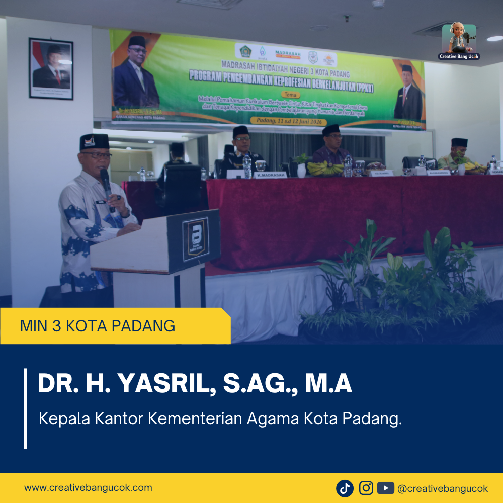 Dr. H. Yasril, S.Ag., M.A

Kepala Kantor Kementerian Agama Kota Padang.